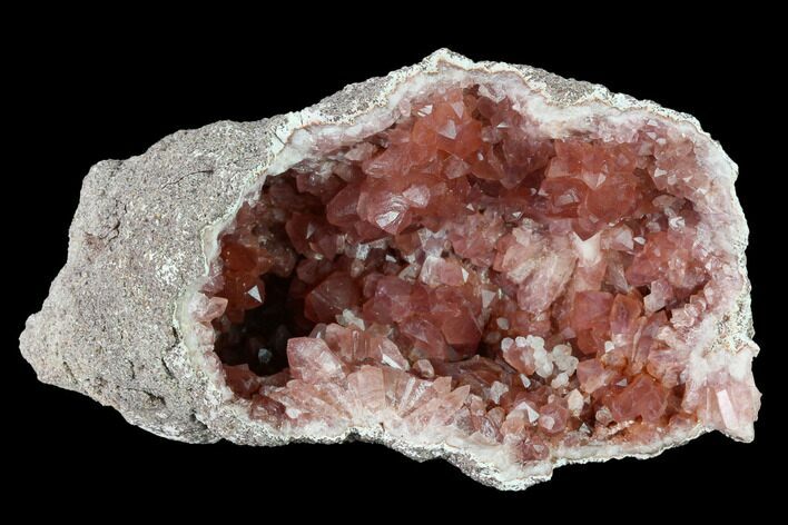 Beautiful, Pink Amethyst Geode Half - Argentina #170178